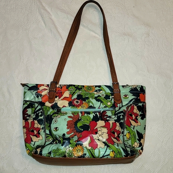 Sakroots Bags Sakroots Purse Shoulder Bag Floral Print Vinyl